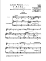 6 Arie - VIVALDI - Partition - Mélodies
